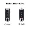 Высококачественный Чехол-Оболочка для Ключа Автомобиля Для Porsche Panamera Spyder Carrera Macan Cayman Cayenne 911 970 981 991 БрелокАксессуар