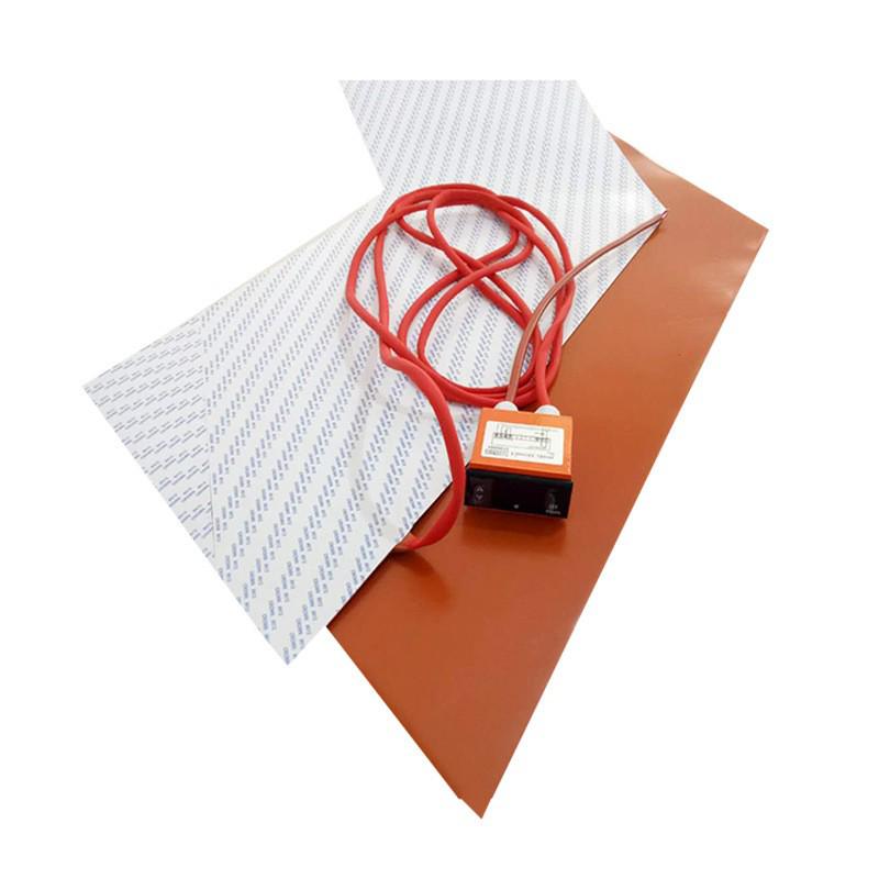 Red Silicone High-Temperature Heating Pad with Battery Pack