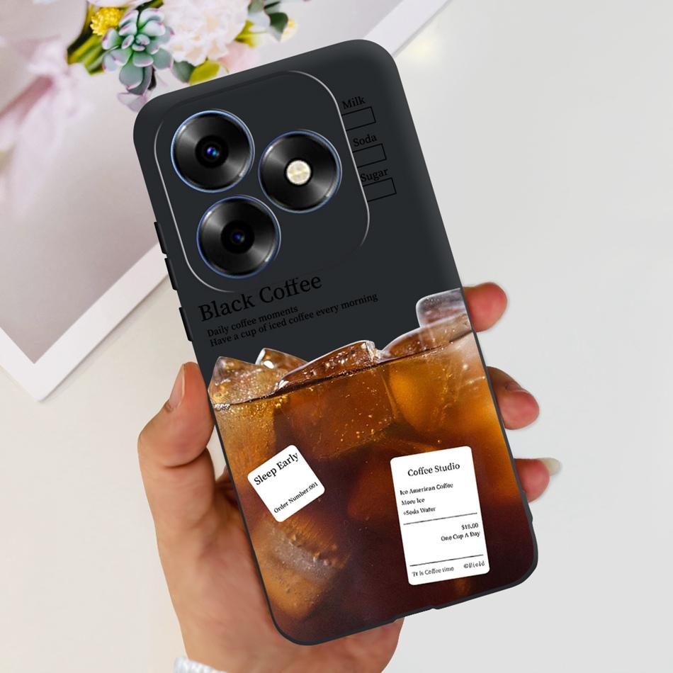 Для чехла Itel S23 Plus S681LN itel S23 S665L Модный Элегантный Расписной Мягкий Силикон ТПУ Задняя Крышка Телефона Для Itel S23+ S23Plus