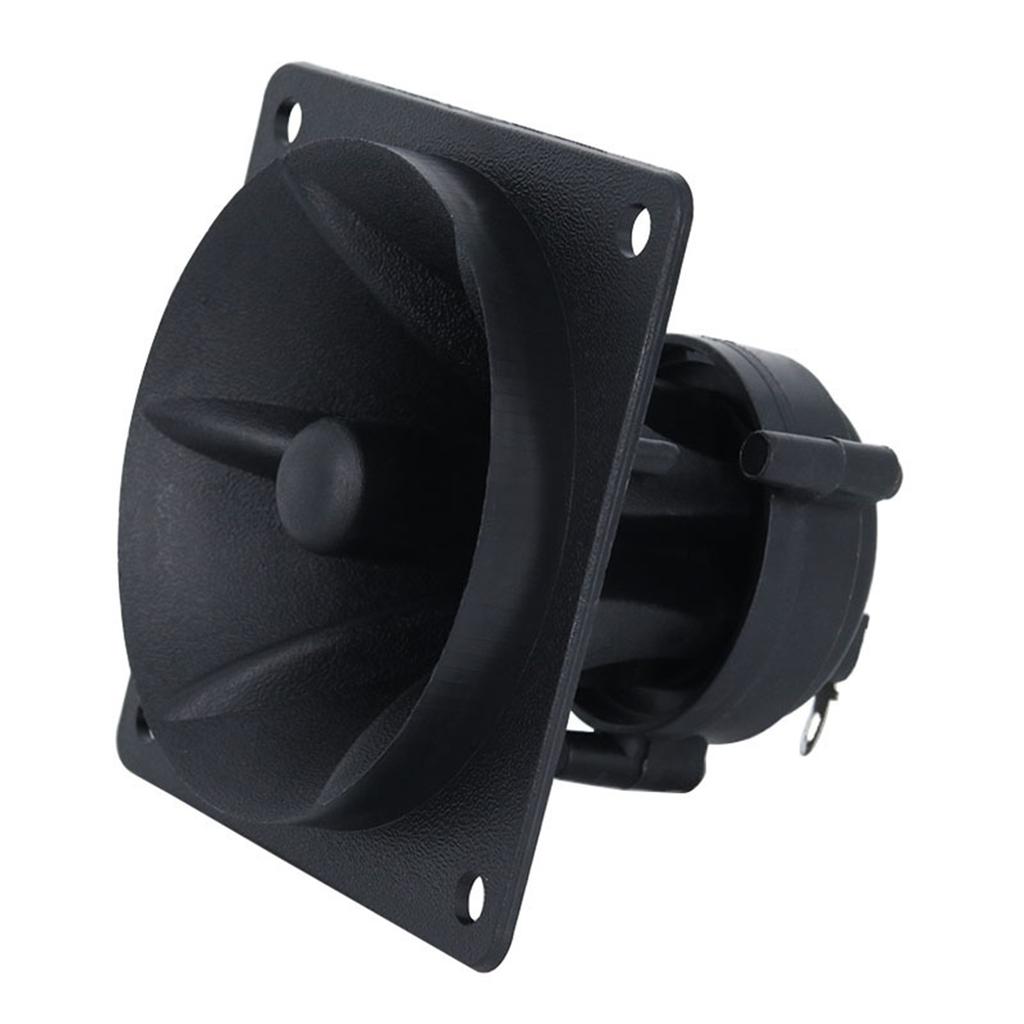 High Power 3Inch Square Horn Tweeter Buzzer 4-8Ohm 75-150W Buzzer Treble For Versatility Use Crisp Sound Quality