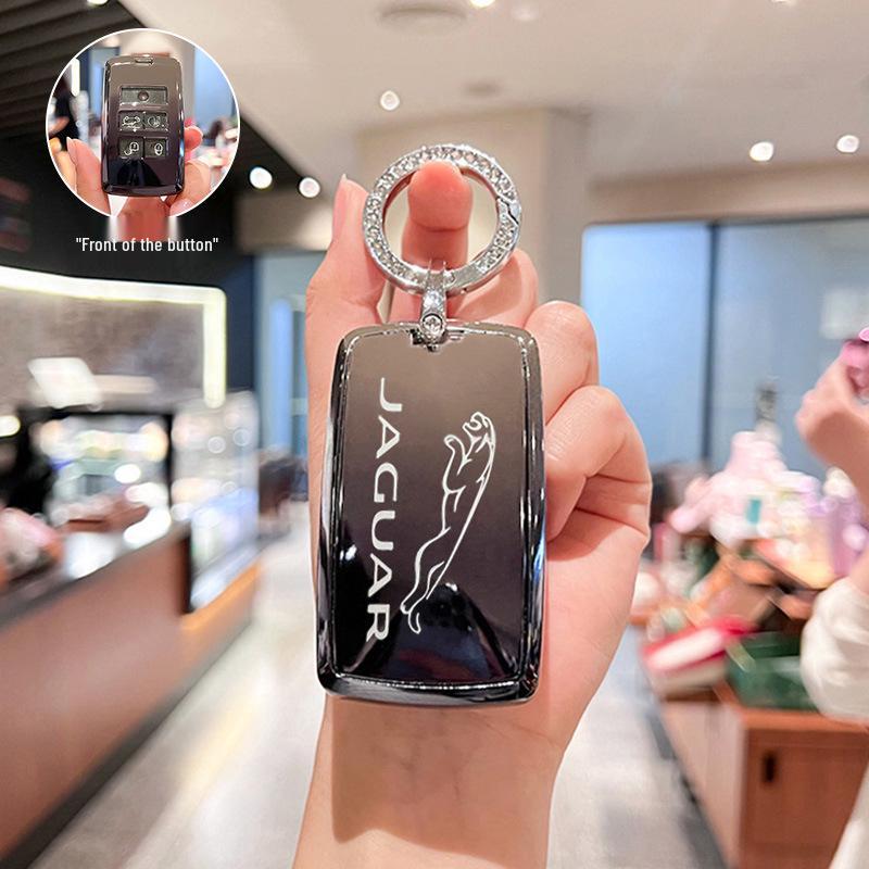 Jaguar XFL/XEL/XJL/FPACE/XF/XE/EPACE Key Case: Premium Protective Shell for Men and Women