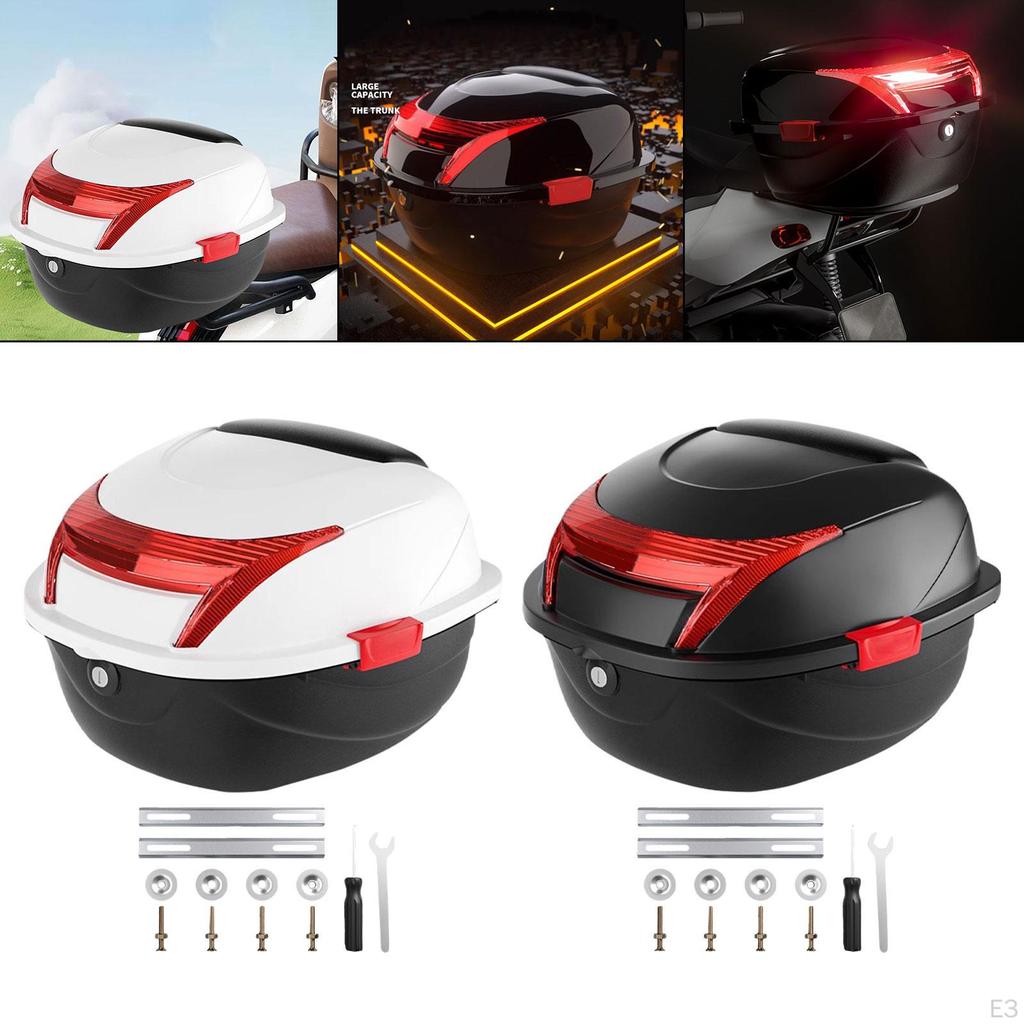 Electric Bike Trunk for Luggage with Multiuse Functionality And Build