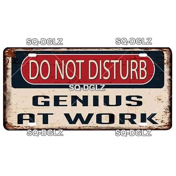 [SQ-DGLZ] Предупреждающий Человек Пещера Номерной Знак Оловянная Вывеска Магазин Бар Настенное Украшение Металлическая Вывеска Домашний Декор Живопись Таблички Художественный Плакат