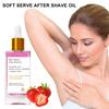 2Pcs Strawberry Vanilla After Shave Oil for Smooth Skin Essential Oils Hydrating After Shave Perfume Oil 40ml Gentle Shaving Oil for Men Women