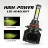 2шт H7 H8 H9 H11 9005 9006 12V 20000Lm светодиодные автомобильные фары лампы высокой яркости фары