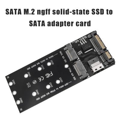 Карта адаптера SATA M.2 NGFF SSD-SATA Жесткий диск NVMe M.2 в SFF-8654, конвертерная карта, аксессуары для материнской платы настольного компьютера