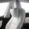 For Tesla Model Y/X/3/S Suede Headrest Neck Pillow Tesla Model 3 Highland 2024 Car Neck Pillow for Traveling Model Y Model 3