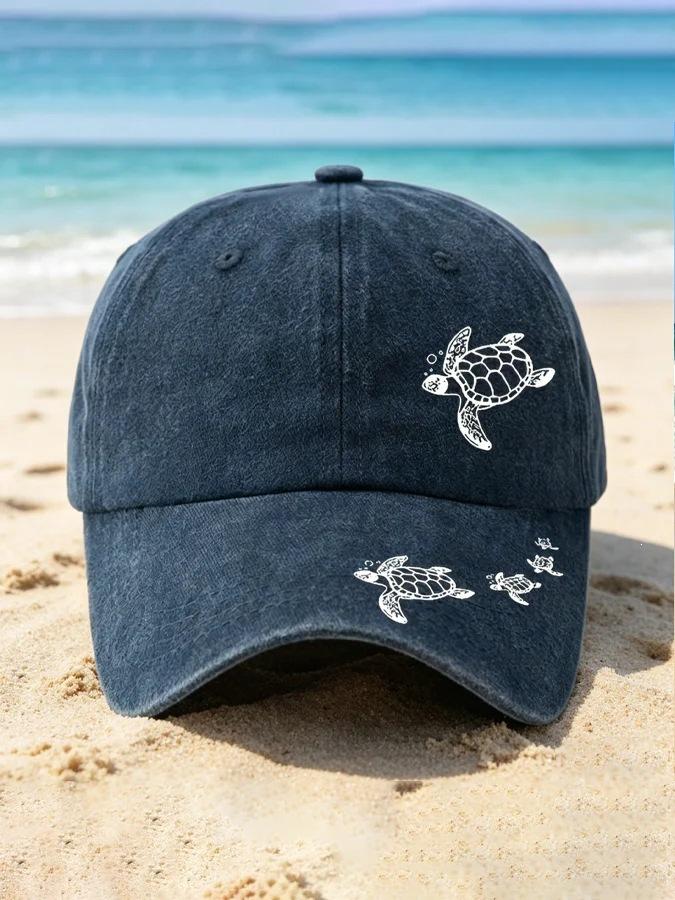 New anniversary D print baseball cap, trendy hat, adult casual baseball cap