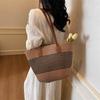 Straw Bag Summer New Commuter Large Capacity Striped Shoulder Versatile Fashion Beach Bag Women