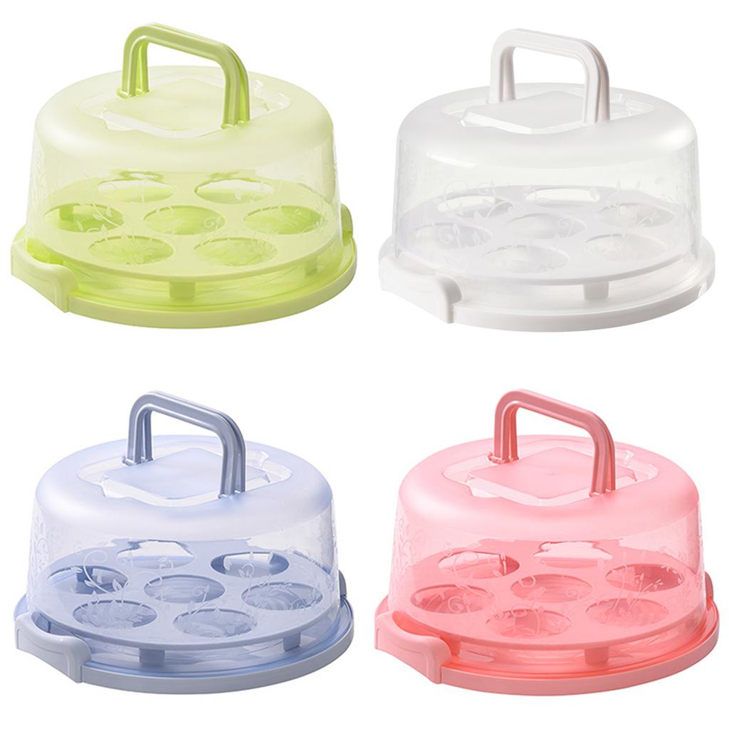 Портативный контейнер-держатель для торта Универсальное решение для хранения тортов Уникальный чехол-держатель для торта для любителей выпечки