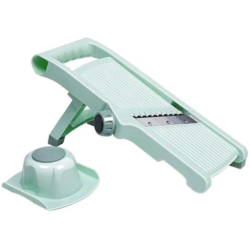 Multifunctional Vegetable Cutter Onion Chopper Manual Safe Not Hurting Your Hands Food Shreds Grater Kitchen Vegetable Slicer