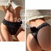 TERMEZY Women Sexy Lace Panties Low-waist Underwear Thong Female G String Lovable Lingerie Temptation Transparent Intimates