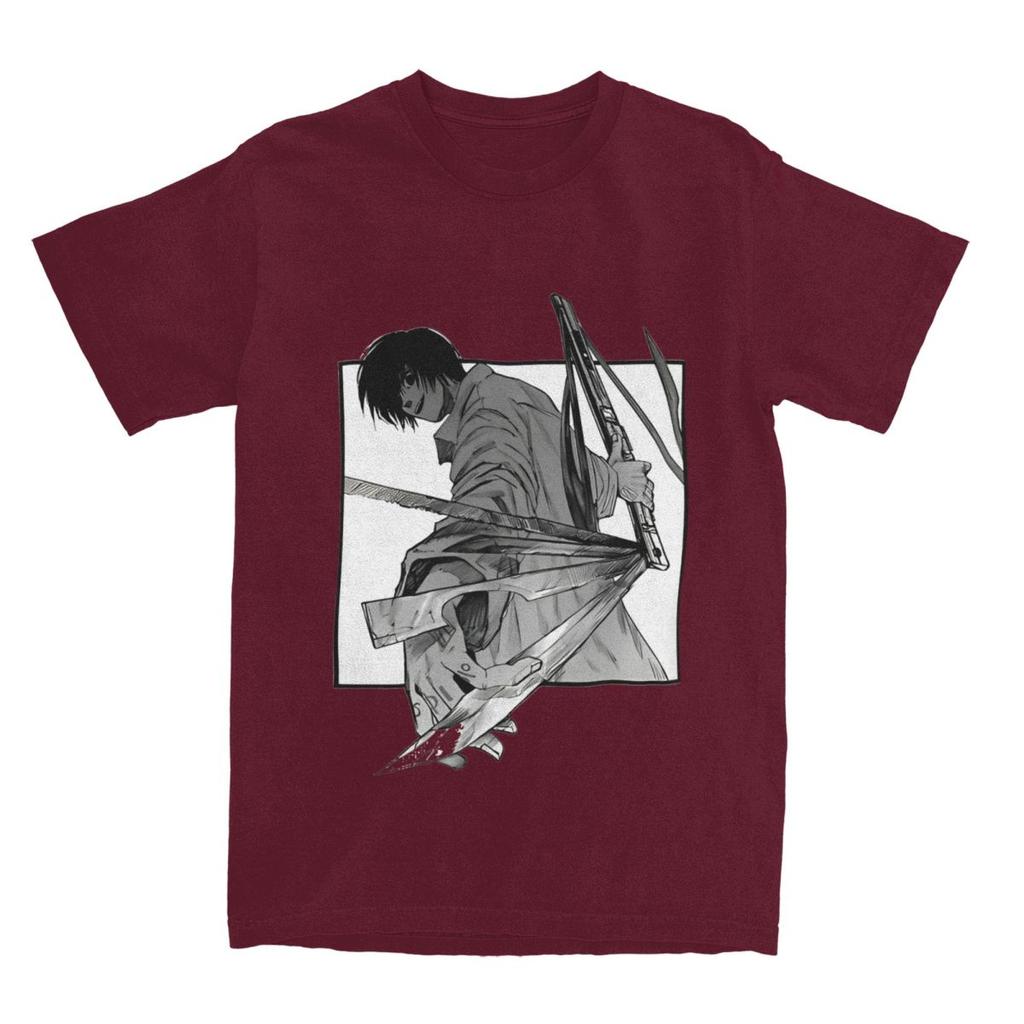 Японское аниме Sakamoto Days Футболка Новинка Футболки Короткий рукав Классические топы Лето 100% хлопок Дышащие Большой размер 5XL Футболки