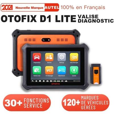 Диагностический чемодан для автомобиля - AUTEL - OTOFIX D1 Lite - OBD2 - 25 функций - 7-дюймовый ЖК-экран