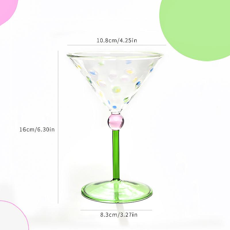 1 шт. Игривая чашка из стекла с цветными блоками, на высоком каблуке, кофейная чашка, столовая посуда, бокал для чаепития, подарок, бокал для вина, элегантный, 150 мл