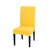 Solid Color Chair Cover Spandex Stretch Elastic Slipcovers Chair Covers White For Dining Room Kitchen Wedding Banquet Hotel