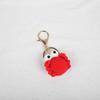 Bag Pendant Crocheted Crab Keychain Handmade Knitted Pendant Crochet Keyrings  Backpack
