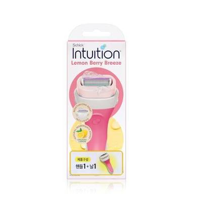 Schick Intuition Устройство для удаления волос Lemonberry (1 лезвие + 1 лезвие в комплекте)