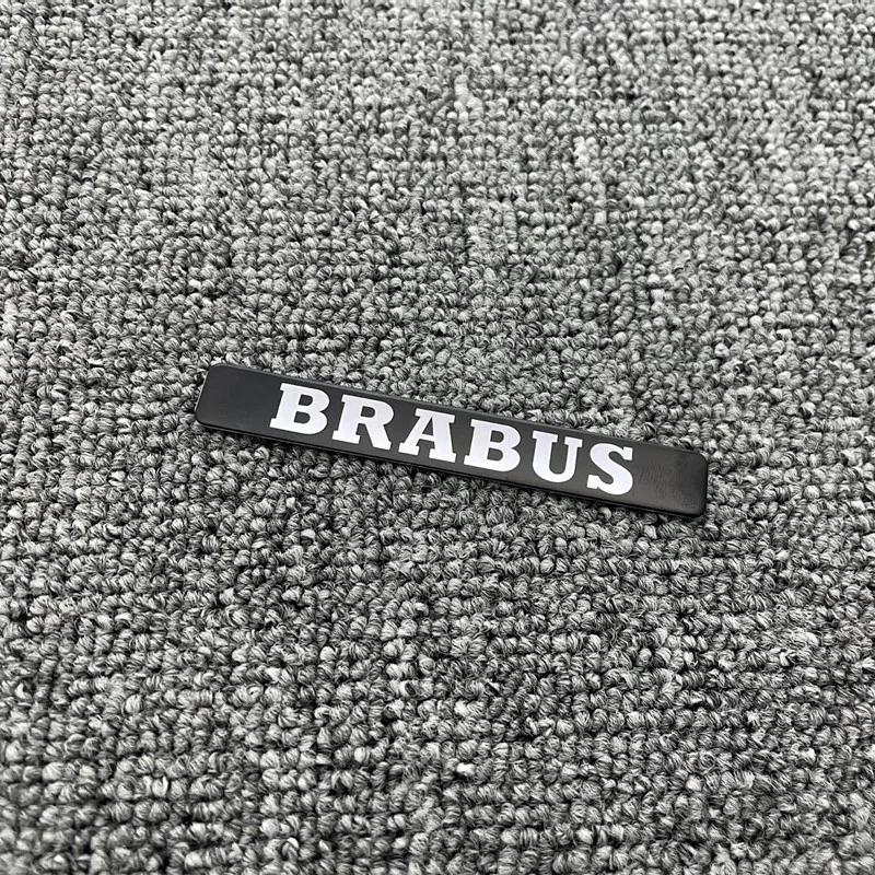 Aluminum Car Badge Sticker Accessories For Mercedes Benz AMG Brabus Maybach Smart W204 GLC CLA GLK W205 W203 W206 W108 W124 W126 CJKLM1