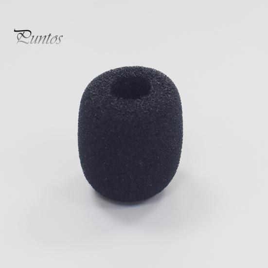 For Recording 10Pcs MIC Windshield Foam Replaceable Wind proof Soft Plosives Reduction Lapel MIC Sponge Cap
