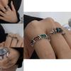 Chic And Trendy Vintage Rainbow Zircon Ring Fashion Jewelry For Women