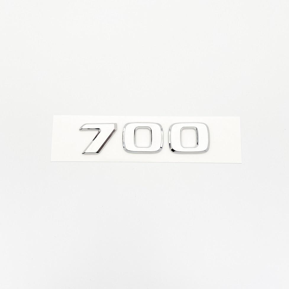 550G 4X4 850 550 D35 B40 D6S B63 3D Letters Chrome Silver Emblem Sticker For W464 Series Car Fender Trunk Rear Badge Sticker