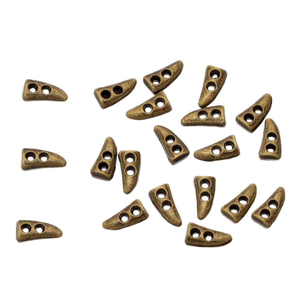 20pcs 5mm Mini Buttons For Doll Clothes Cute Metal Panda Buckle Doll Buttons Sewing DIY Crafts Handmade Dolls Decor Accessories