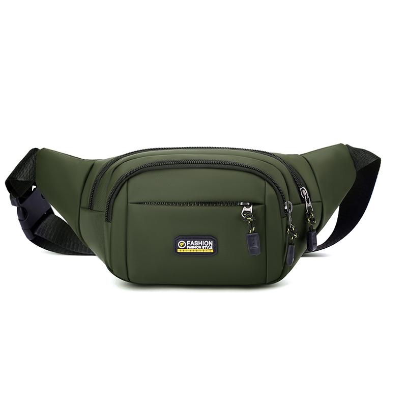 Сумка на пояс мужская многофункциональная нагрудная сумка для спорта на открытом воздухе многослойная водонепроницаемая сумка для мобильного телефона большой емкости через плечо