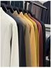 Men's German Velvet Two-Button Hoodie: Double-Sided, Chinese Style, Warm and Thickened, Autumn/Winter Casual Base Layer.