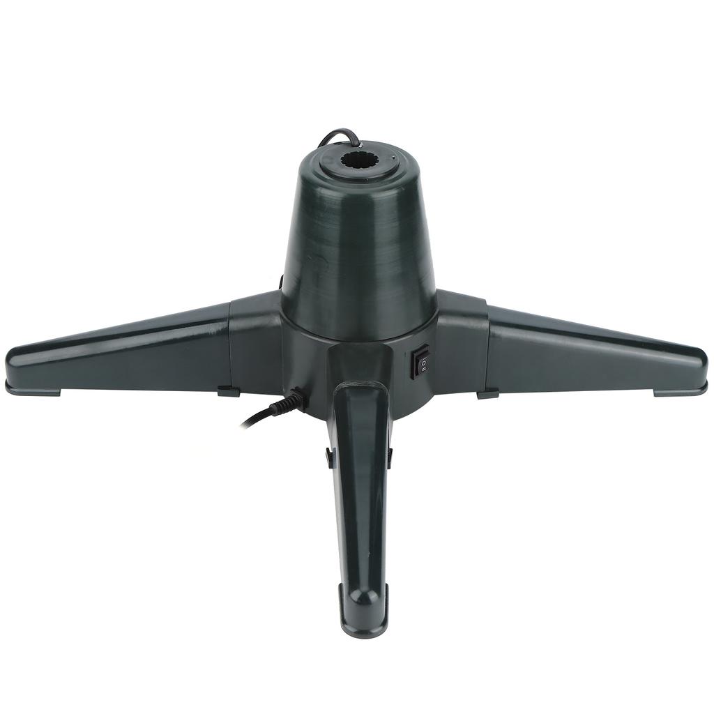 Подставка для рождественской елки электрическая вращающаяся на 360 градусов основа для дерева полка украшения для дома 50 см