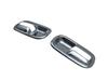 BRIGHTZ Chrome Inner Front Door Handle Covers for Randy C25 NC C Randy 26964 2-Piece (Plate) [INS-DHC-035] SC25, SNC25, SC, SNC, 25,