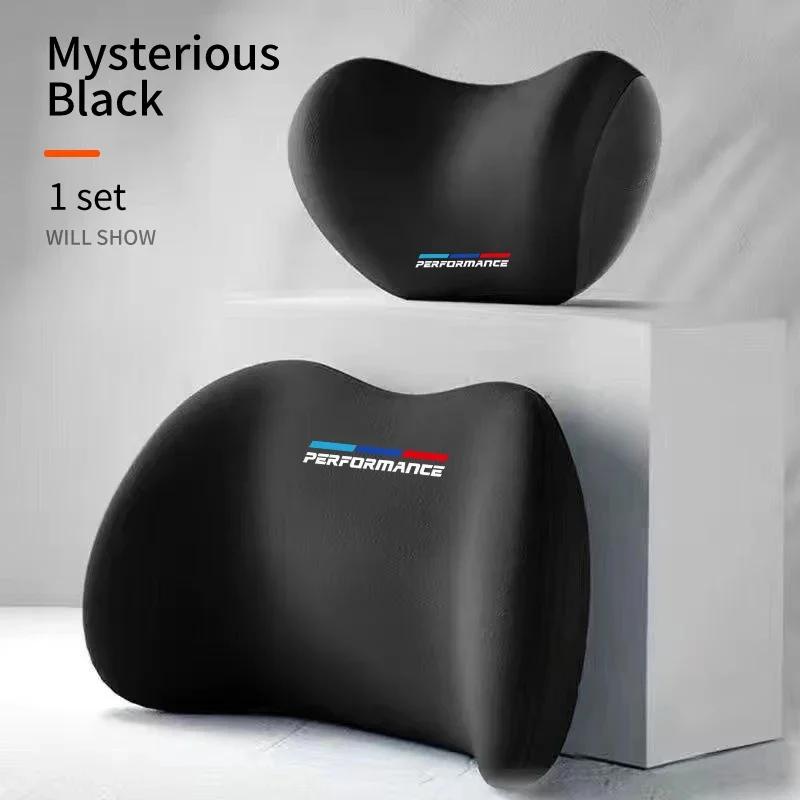 New Car Memory Foam Neck Cushion For BMW Motorsport 3 Series 5 Series X1 X3 X5 E46 E90 F20 E60 F10 F30 F32 F80 E87 G01 G05