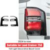 Защитная рамка-крышка заднего фонаря для Toyota Land Cruiser 250&1958 Prado LC250 J250 2024 2025 Декоративная полоса заднего фонаря Защитная крышка Внешний вид