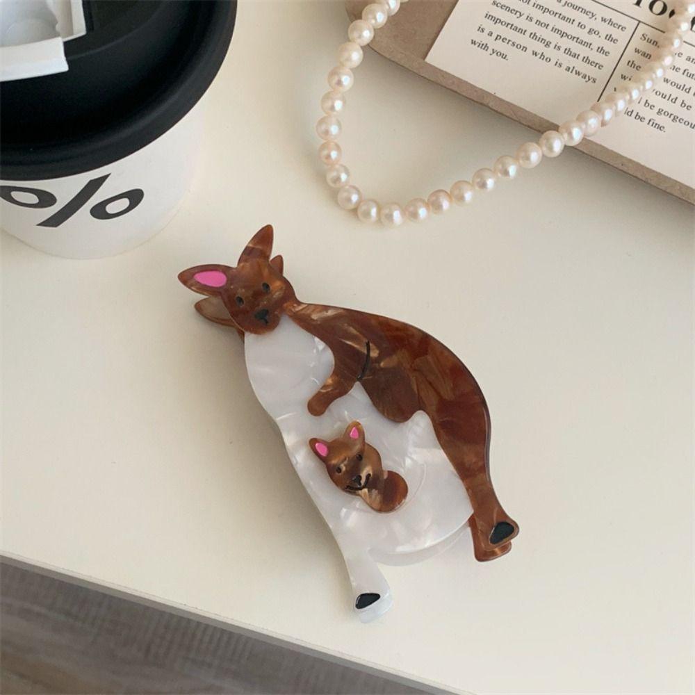 Headwear Acetate Hair Claw Cartoon Bird Shark Clip Fashion Animal Hair Clip Daily