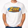 Vintage 90s New York Radio Graphic Tee White Retro Music Shirt Unisex S-3XL