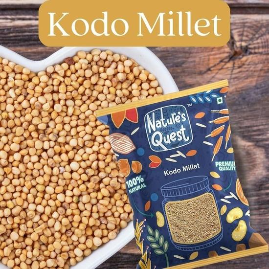 Nature's Quest Kodo Millet | (KodraVaraguArikeluHaarkaVariguKodonKodoKodua) Rice | Native Low GI Millet Rice (1800gm)