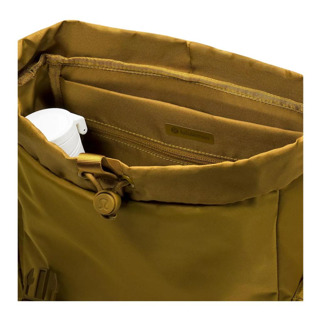 Lululemon Nylon Backpack Mini Unisex Tan LU9COIS-071194