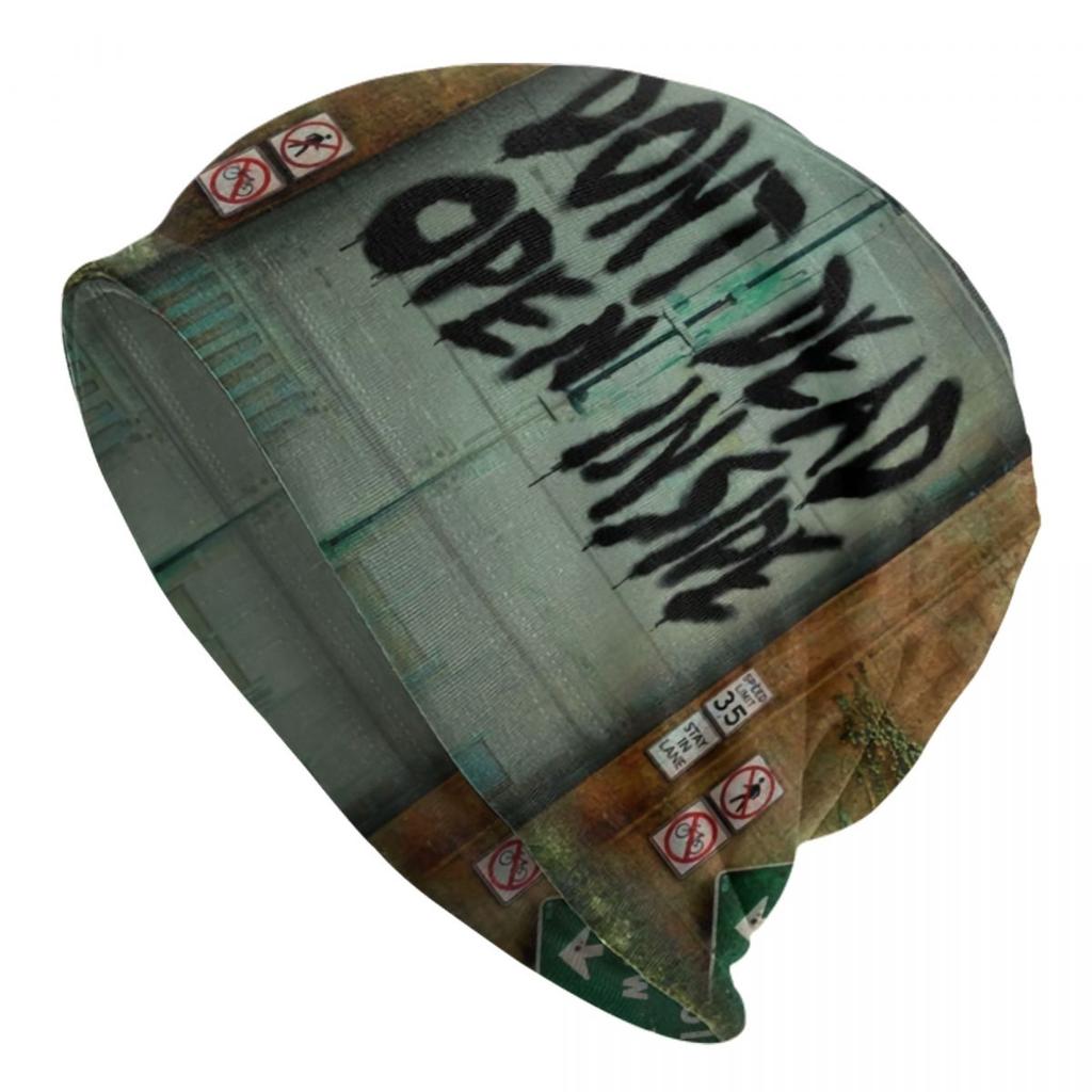 Телешоу ужасов «Ходячие мертвецы» Skullies шапки кепки уличная зимняя теплая унисекс женская вязаная шапка унисекс для взрослых шапки с капюшоном