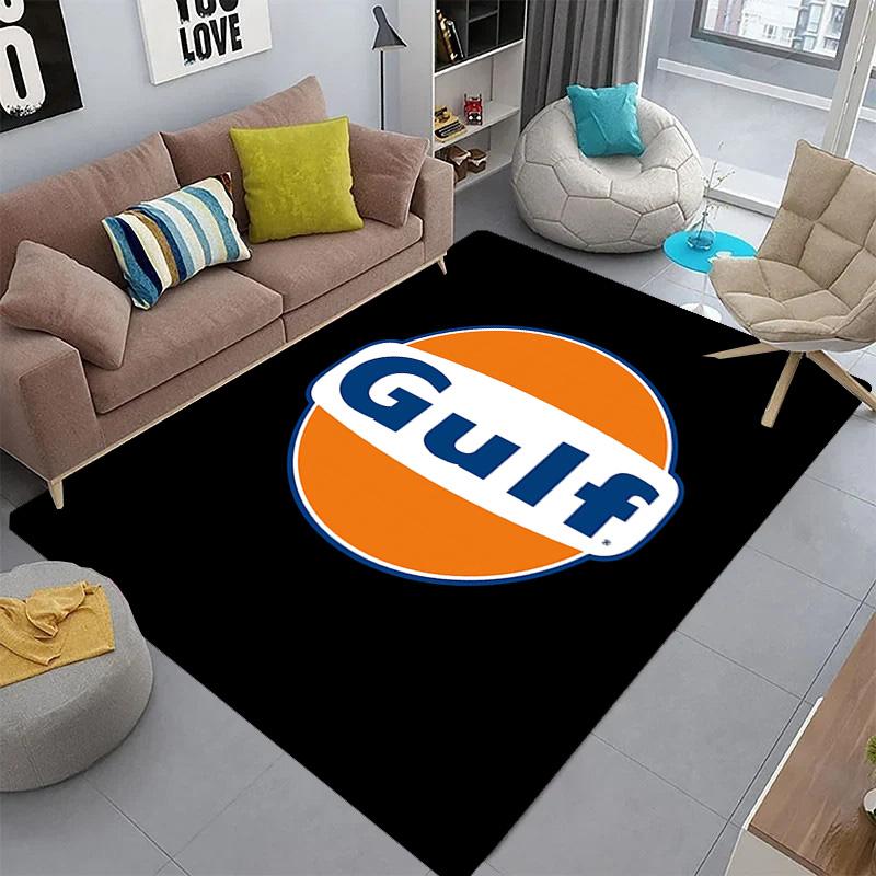 Gulf Brand Logo Design carpet Living room and bedroom mats floor mats Art Bathroom mat Fashion