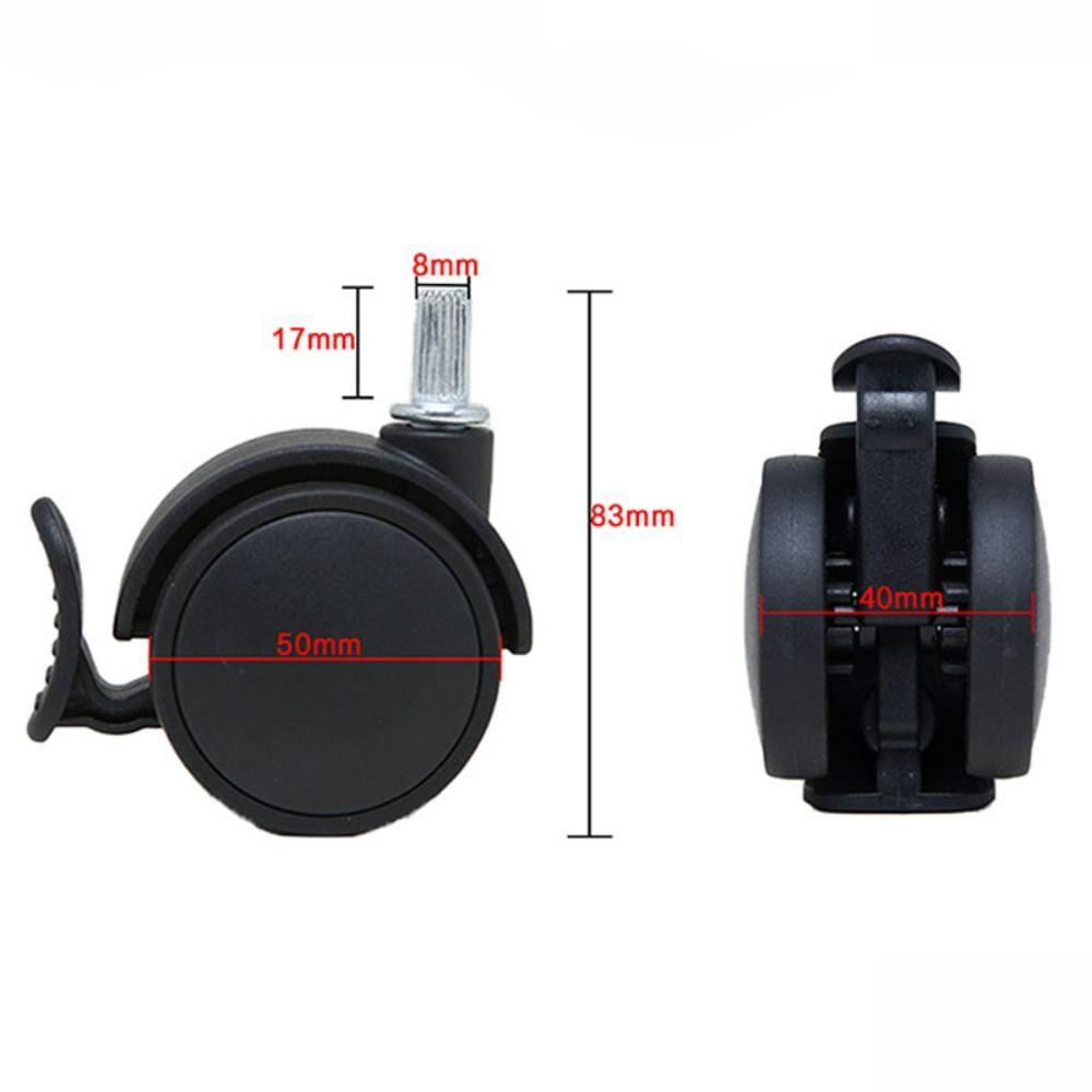 Запасные колеса Мебель Универсальные колеса с тормозами Офисное кресло Ролик Инструмент Ролик стула