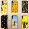 Чехол для телефона с ананасом для iPhone Samsung Galaxy Redmi Xiaomi Oppo OnePlus Note SA 7 8 9 10 11 12 13 14 20 21 22 23 53 54 Pro Max Plus Ultra TPU Soft