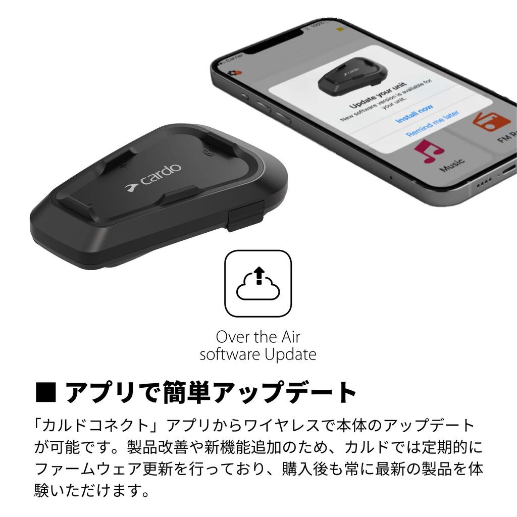 Велосипедный интерком Cardo SPIRIT для людей SPRT0001 1-2