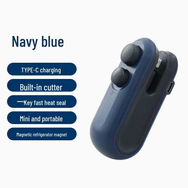 Мини ручной пресс для запайки снеков: Маленький бытовой запайщик пластиковых пакетов