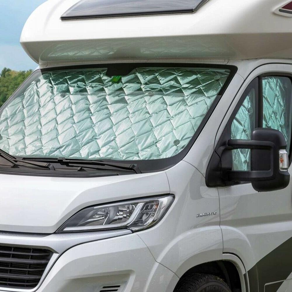 Автомобильные солнцезащитные козырьки для Fiat Ducato 2006-2022 Внутренние теплозащитные шторки 7-слойное покрытие Лобовое стекло Автомобильные солнцезащитные козырьки Аксессуары для интерьера