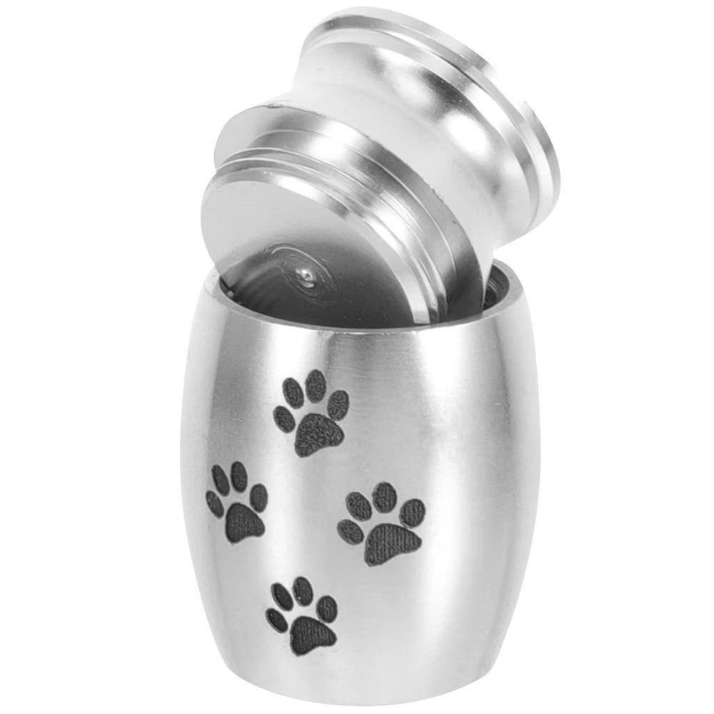 Mini Pet Ashes Box Waterproof Pet Cremation Urn Practical Keepsake Burial Jar Pet Funeral Supplies