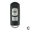 2 3 4 Bottons Car Key Case Fob Shell for Mazda 3 5 6 CX5 CX7 CX9 CX-5 CX-7 CX-9 MX-5 Miata RX-8 X-5 Summit Axela Atenza M3 V4W3