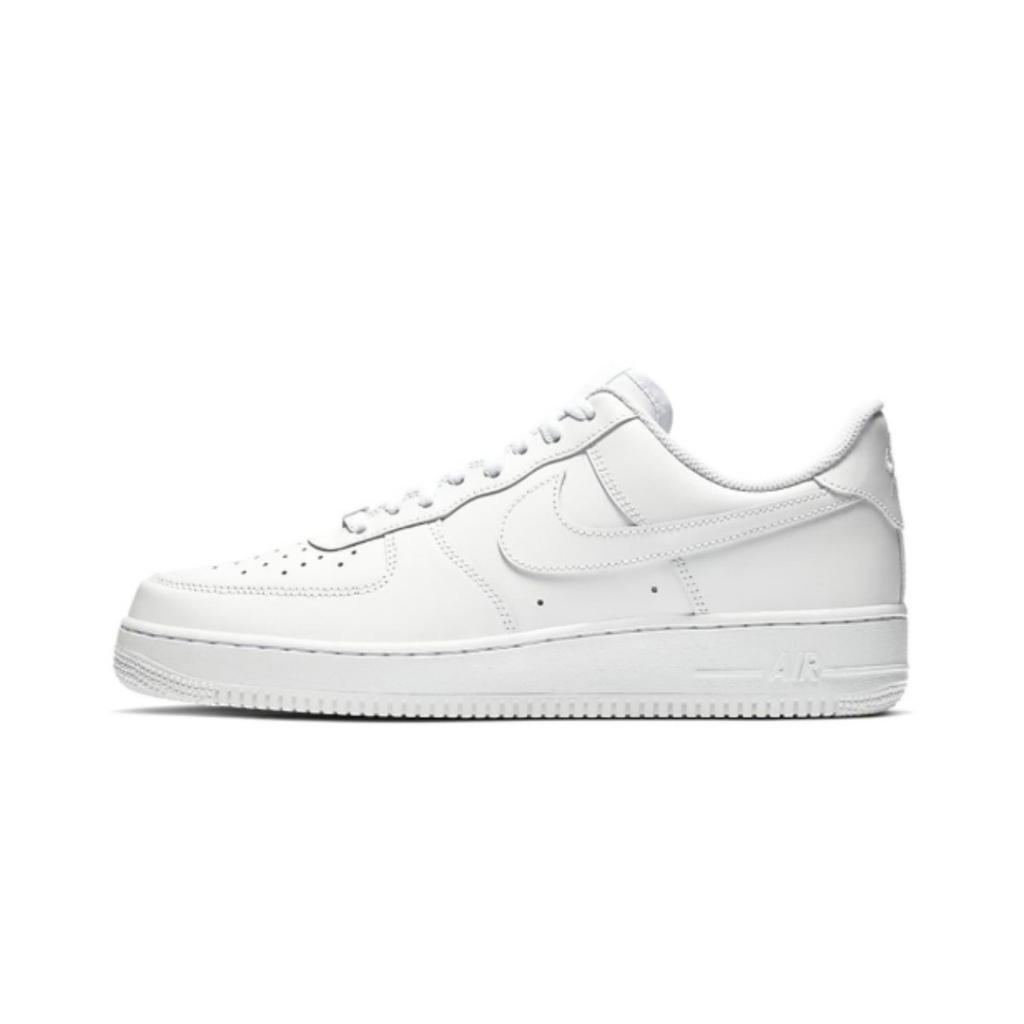 Nike Air Force 1 Wear resistant And Lightweight Low top Skateboard Shoes Women's White 315122-111(Team943-SBOX)