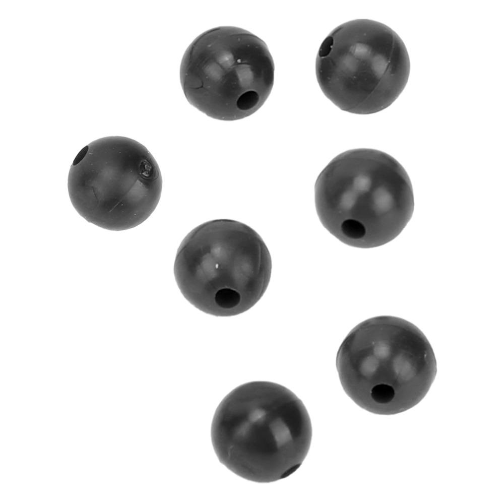 100PCS Soft Fishing Rig Beads 8mm Diameter Fishing Shock Beads For Terminal Rig Tackle