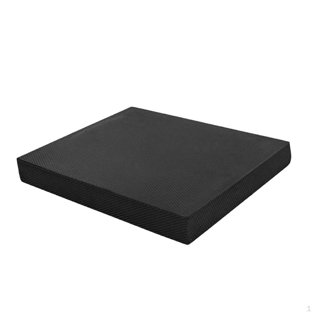 Балансировочная подушка Пенопластовая доска Высокой плотности TPE Коврик для упражнений Толстый Мягкий Противоскользящий Йога для