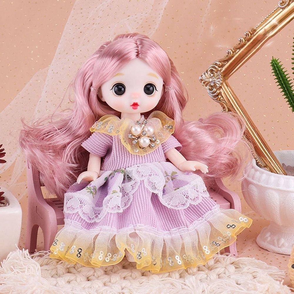 Игрушки для девочек, одежда для кукол, мода, лучшие подарки, высокое качество, высококачественные платья для кукол 16~17 см